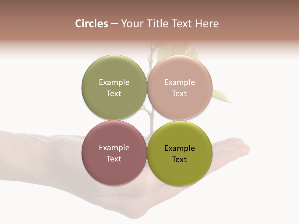 Adult Hold Help PowerPoint Template