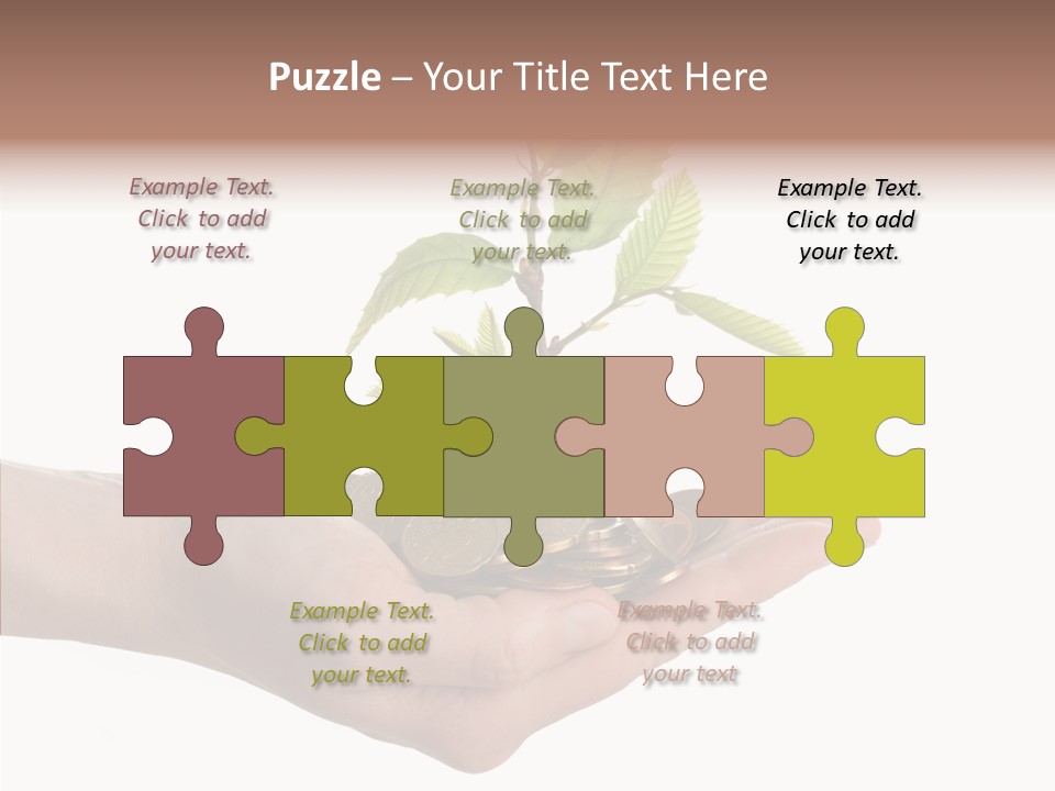 Adult Hold Help PowerPoint Template