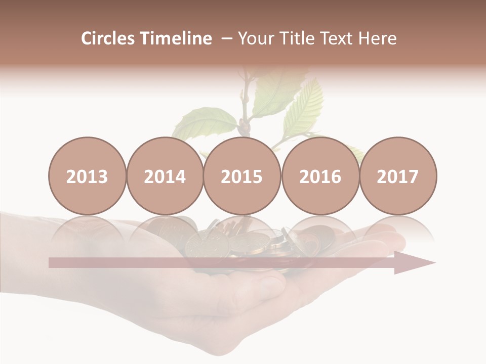 Adult Hold Help PowerPoint Template