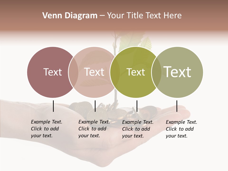 Adult Hold Help PowerPoint Template