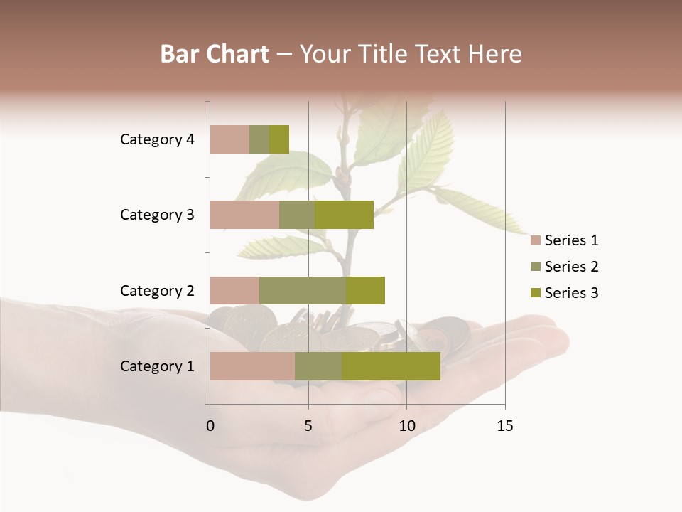 Adult Hold Help PowerPoint Template