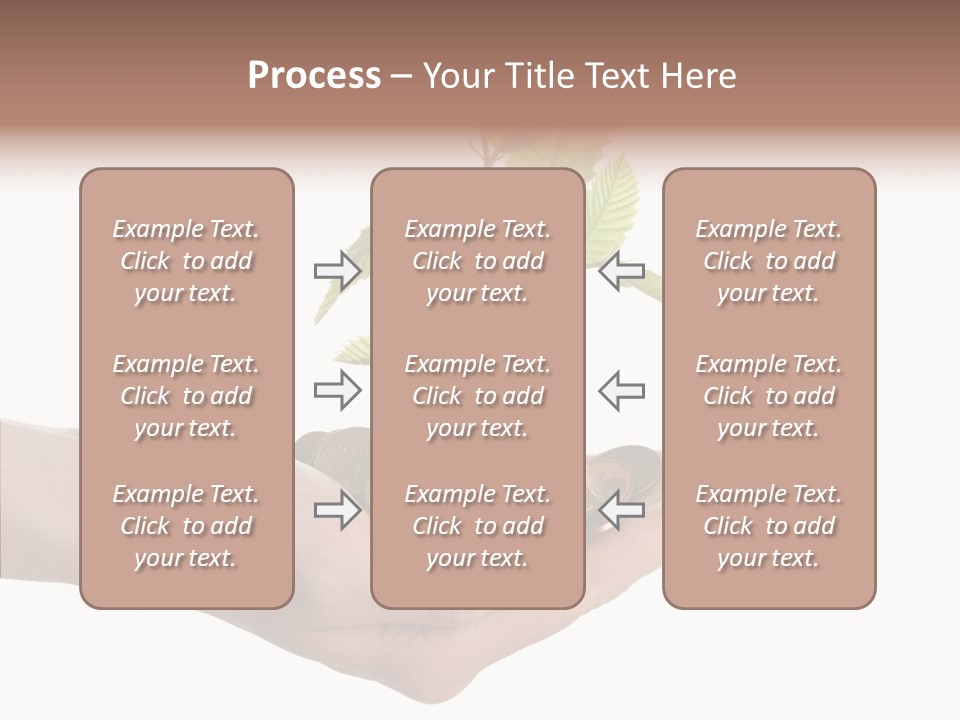 Adult Hold Help PowerPoint Template