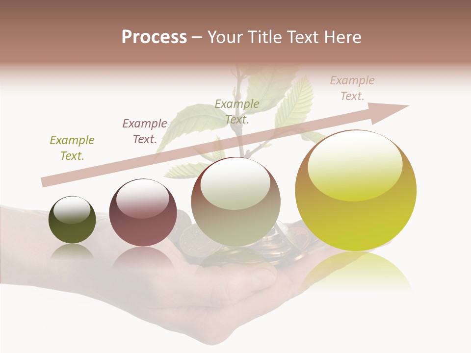 Adult Hold Help PowerPoint Template