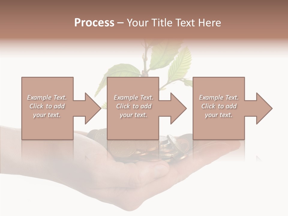 Adult Hold Help PowerPoint Template