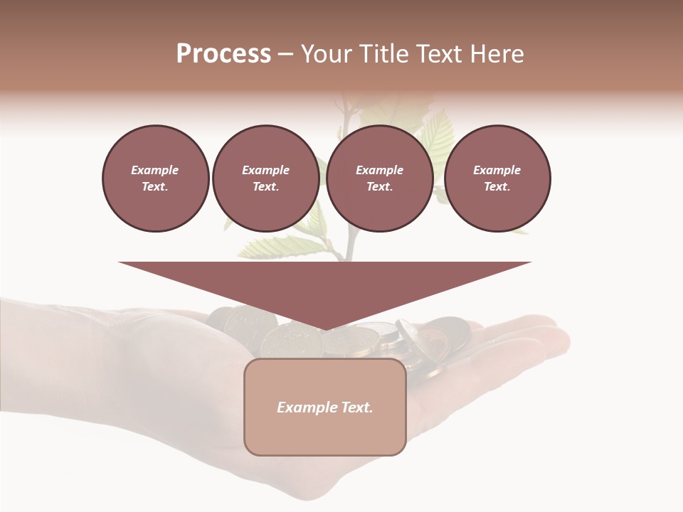 Adult Hold Help PowerPoint Template