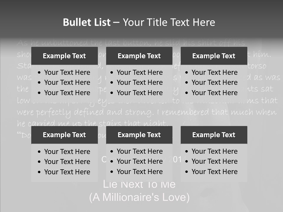 Caregiver Holding Hands Elder PowerPoint Template