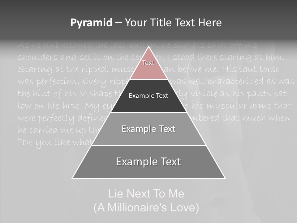 Caregiver Holding Hands Elder PowerPoint Template