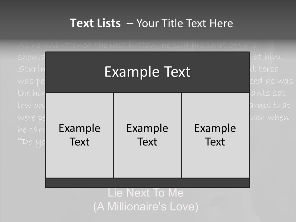 Caregiver Holding Hands Elder PowerPoint Template