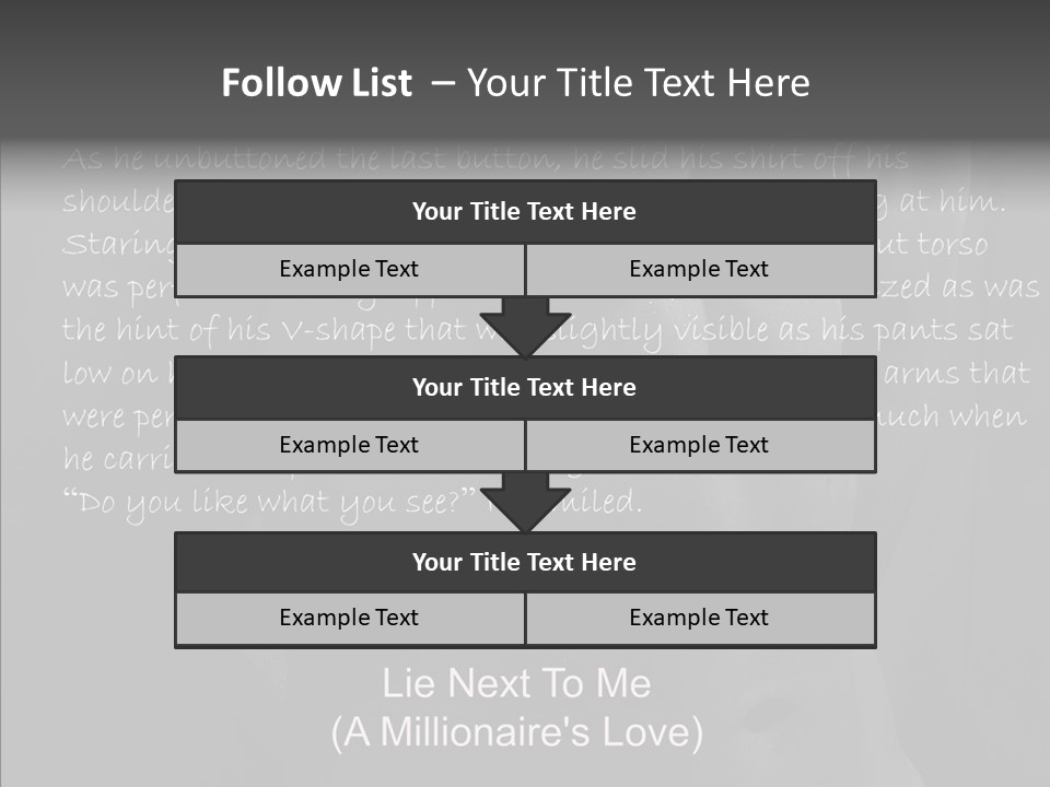 Caregiver Holding Hands Elder PowerPoint Template