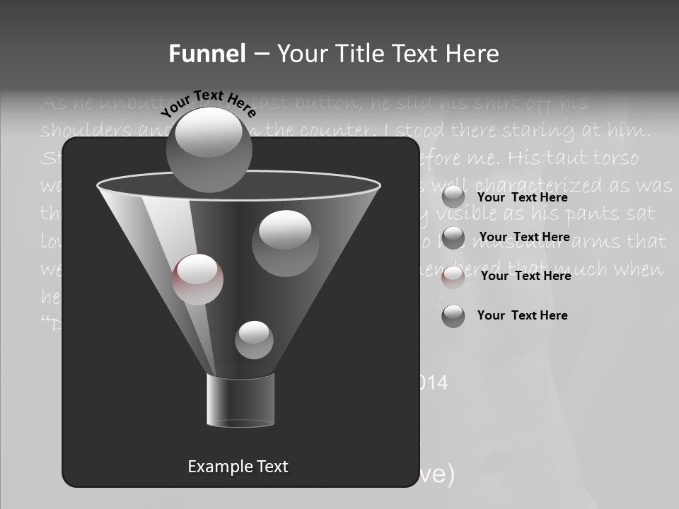 Caregiver Holding Hands Elder PowerPoint Template