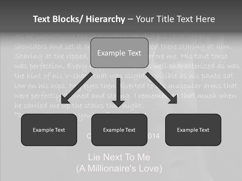 Caregiver Holding Hands Elder PowerPoint Template
