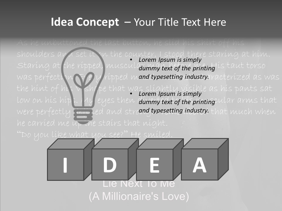 Caregiver Holding Hands Elder PowerPoint Template