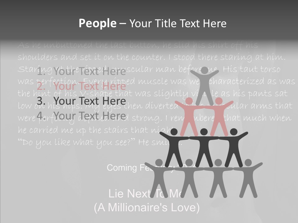 Caregiver Holding Hands Elder PowerPoint Template