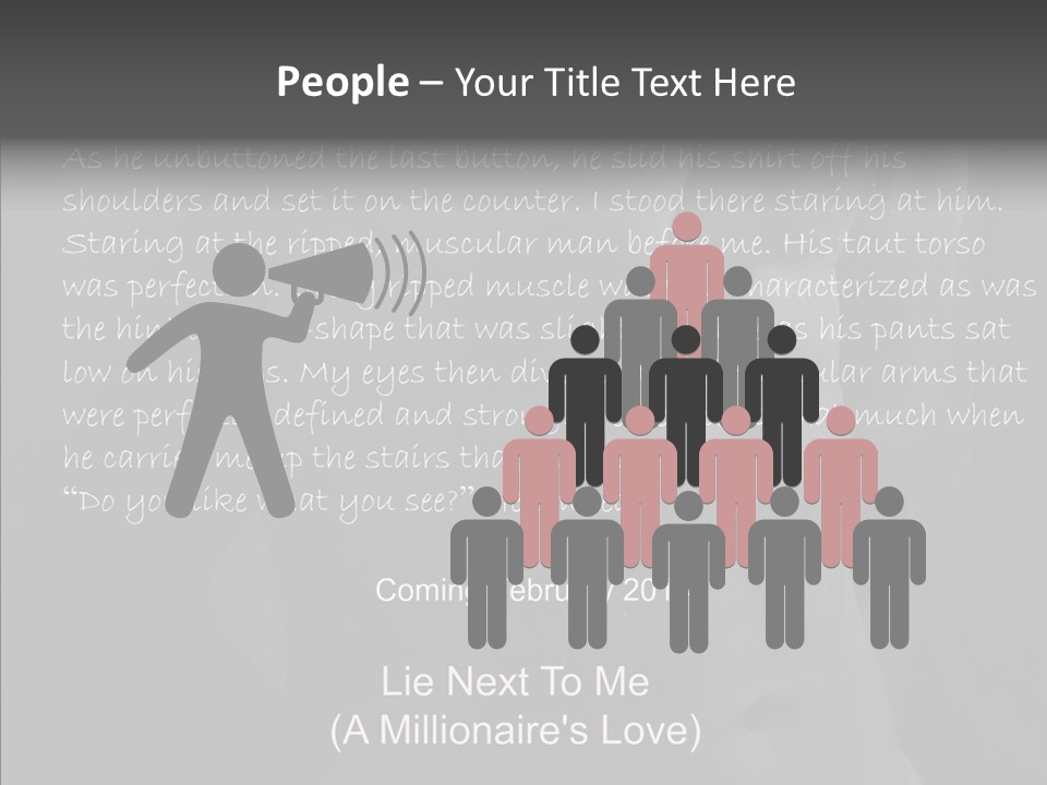 Caregiver Holding Hands Elder PowerPoint Template