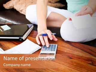 Assistance Hand Finger PowerPoint Template