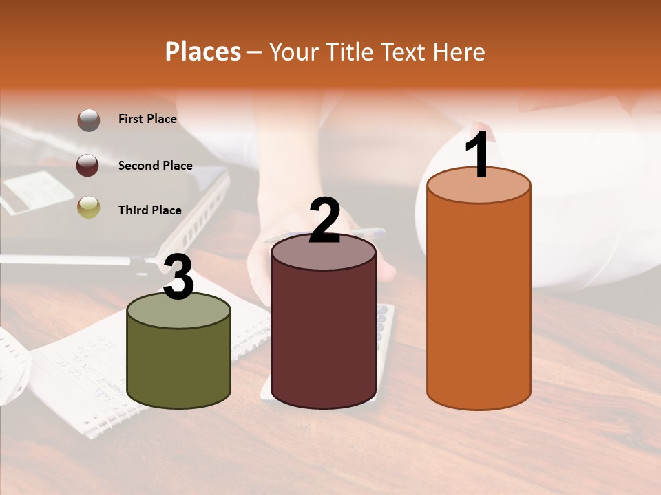 Assistance Hand Finger PowerPoint Template