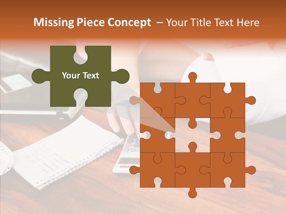 Assistance Hand Finger PowerPoint Template