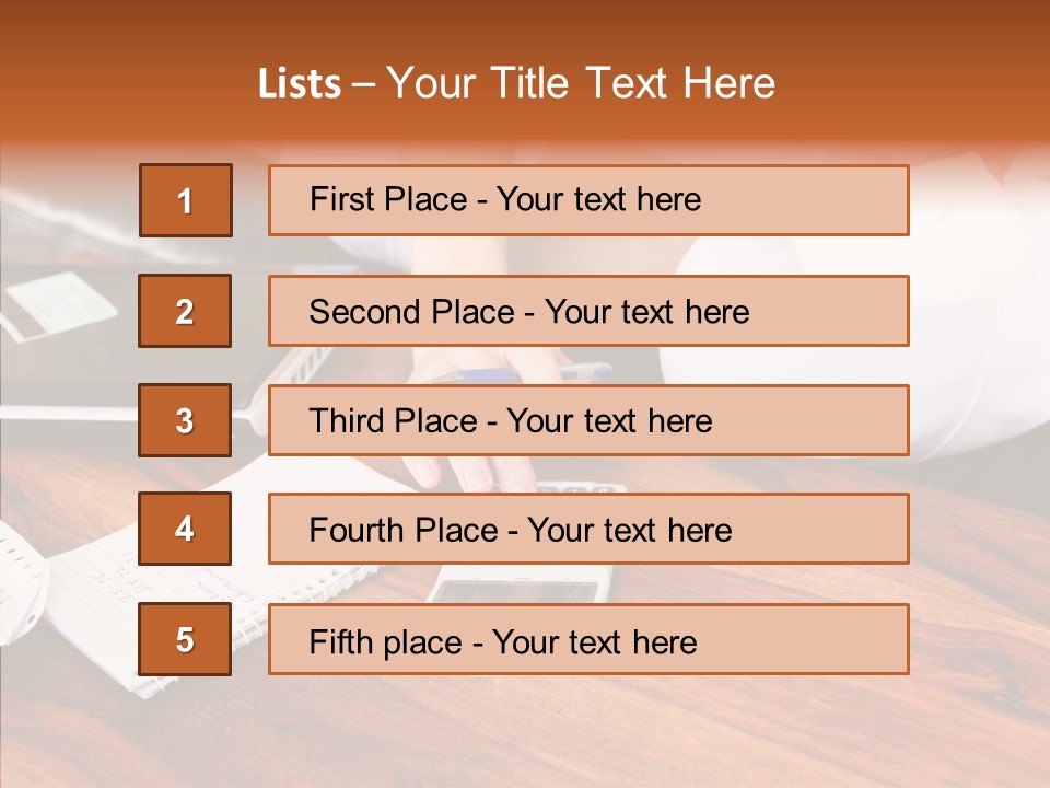 Assistance Hand Finger PowerPoint Template
