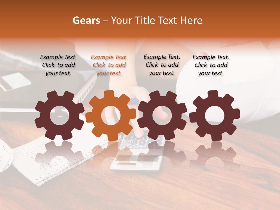 Assistance Hand Finger PowerPoint Template