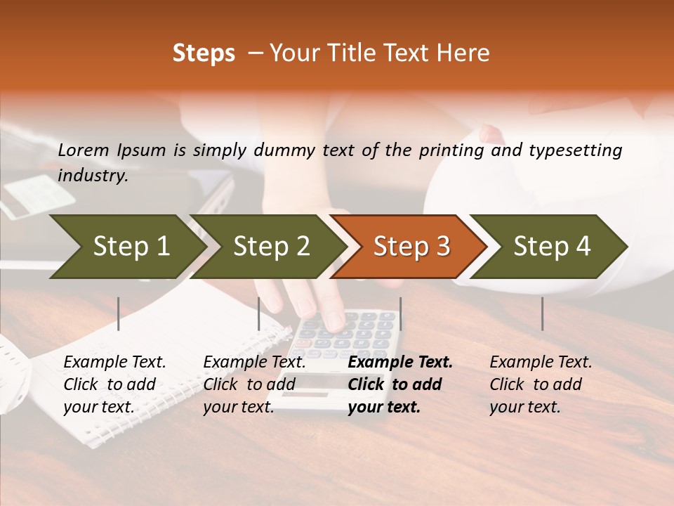 Assistance Hand Finger PowerPoint Template