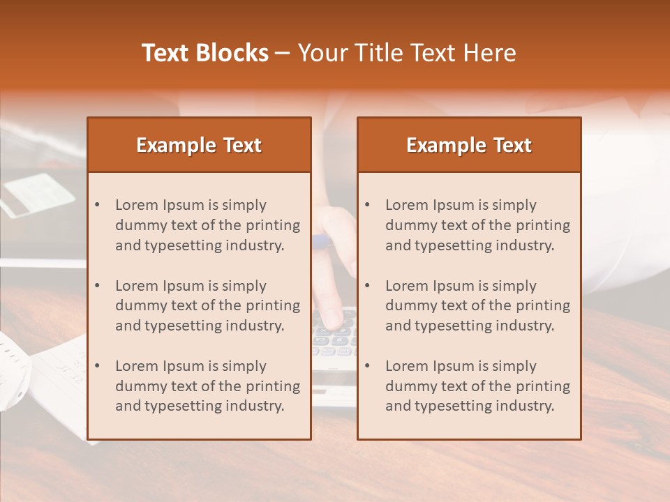 Assistance Hand Finger PowerPoint Template