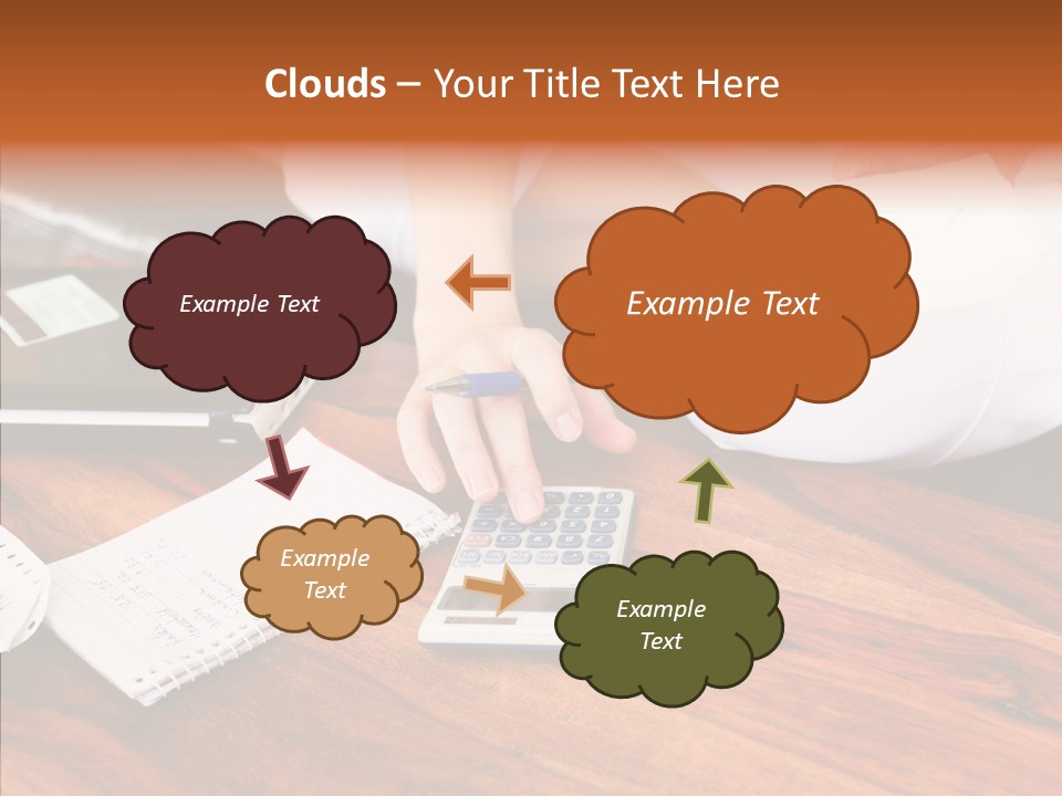 Assistance Hand Finger PowerPoint Template