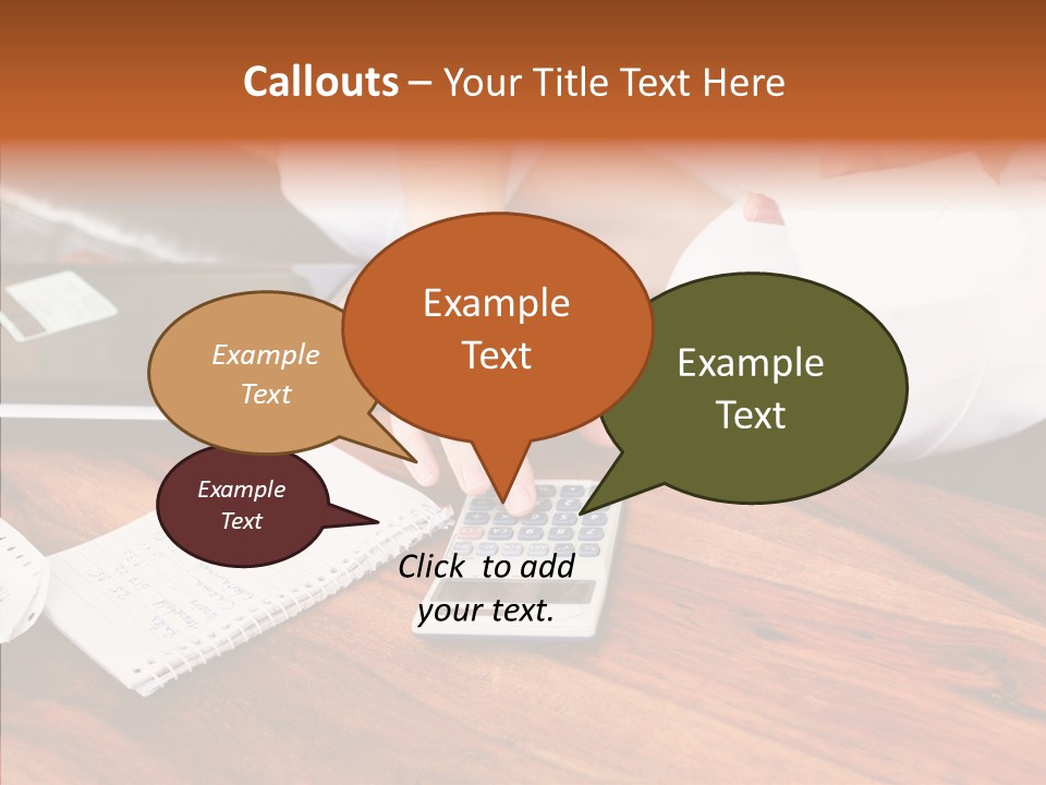 Assistance Hand Finger PowerPoint Template