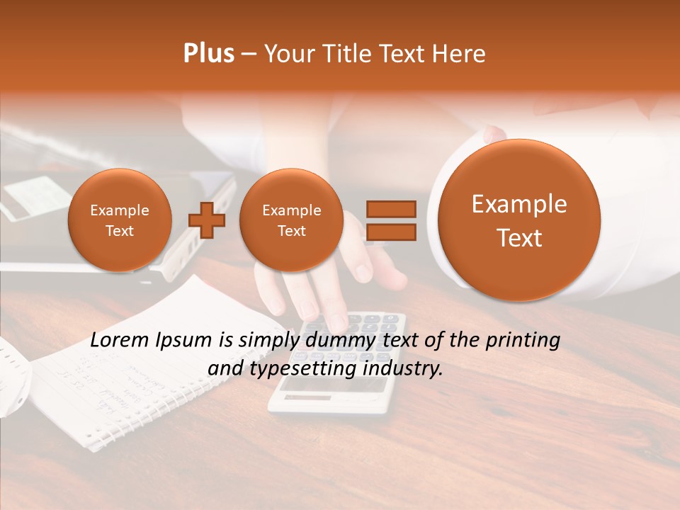 Assistance Hand Finger PowerPoint Template