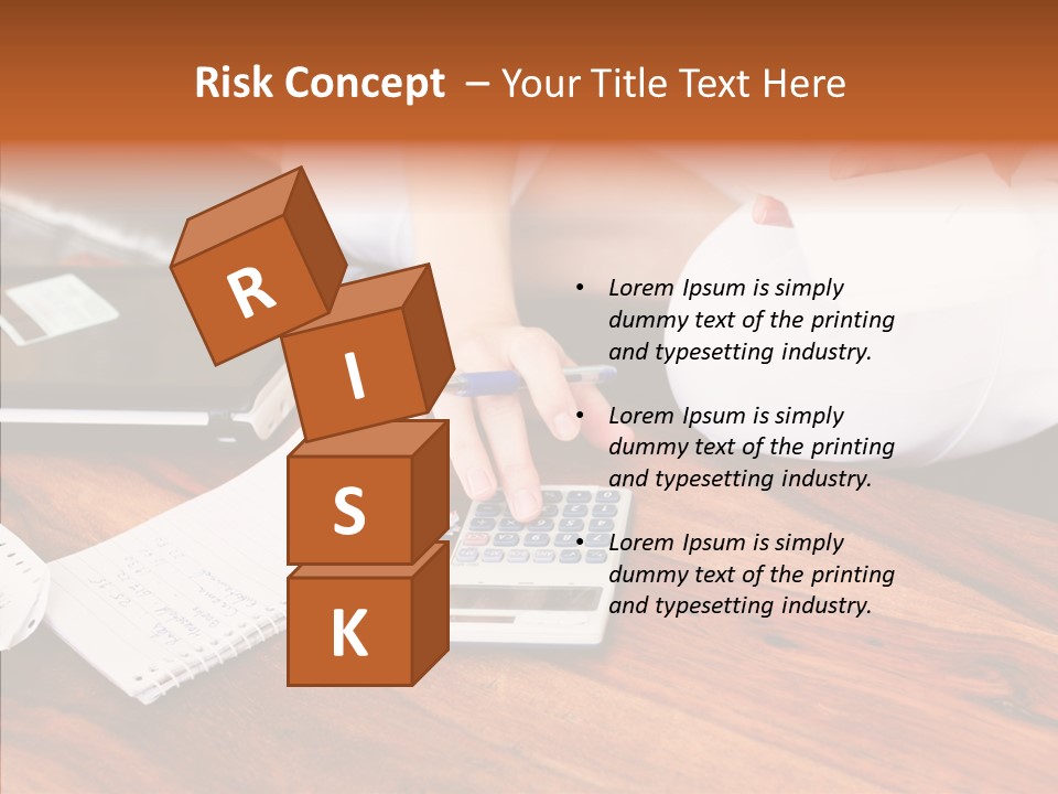 Assistance Hand Finger PowerPoint Template