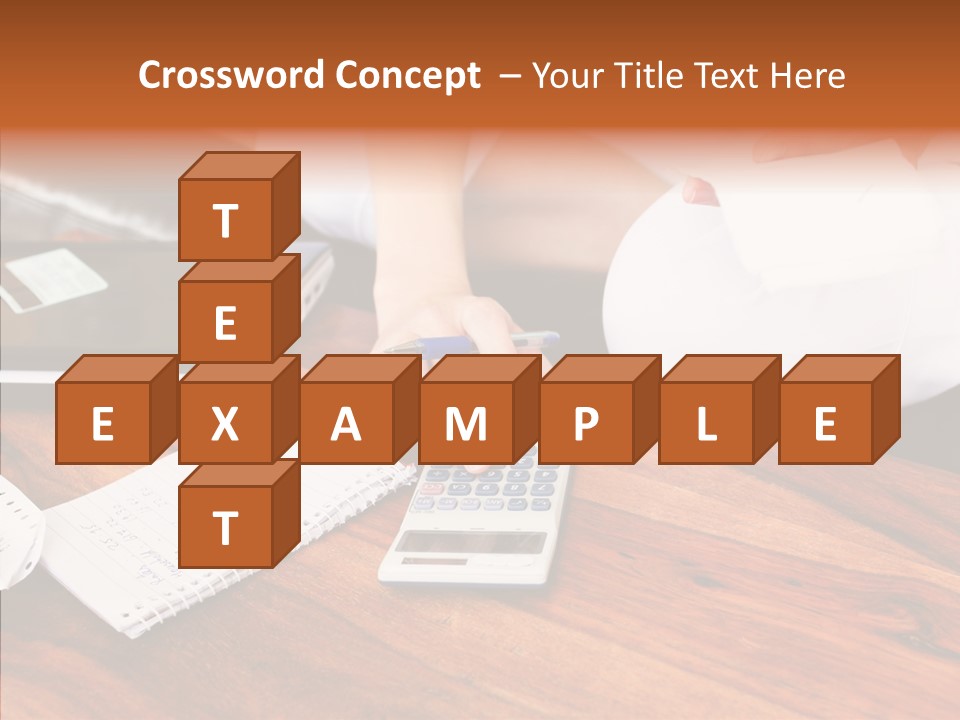 Assistance Hand Finger PowerPoint Template