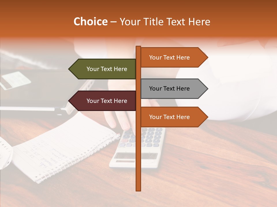 Assistance Hand Finger PowerPoint Template