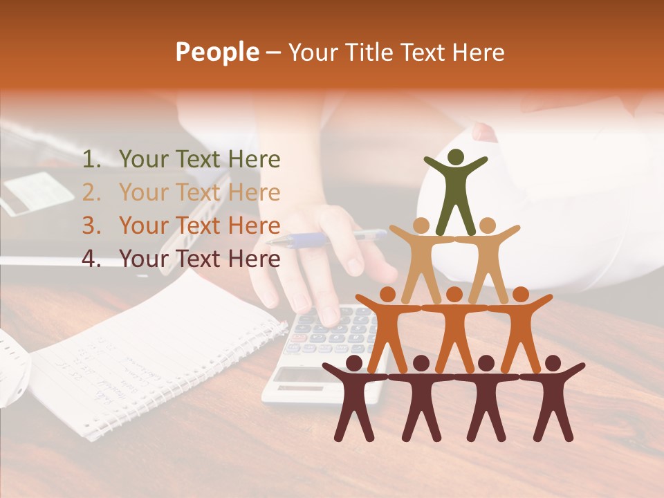 Assistance Hand Finger PowerPoint Template