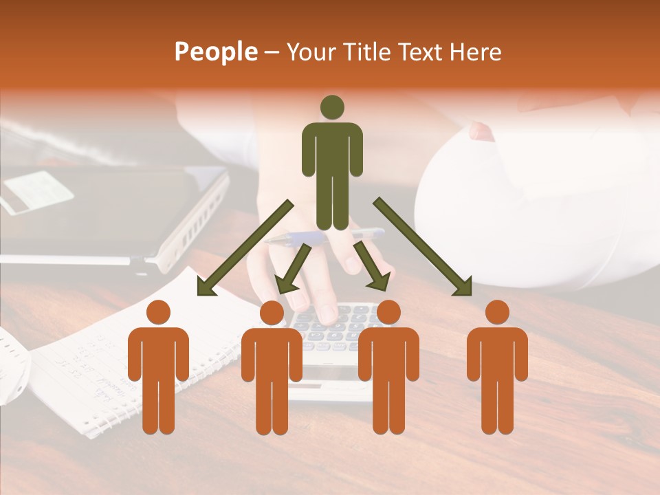 Assistance Hand Finger PowerPoint Template