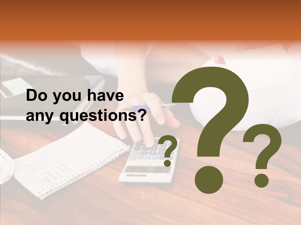 Assistance Hand Finger PowerPoint Template