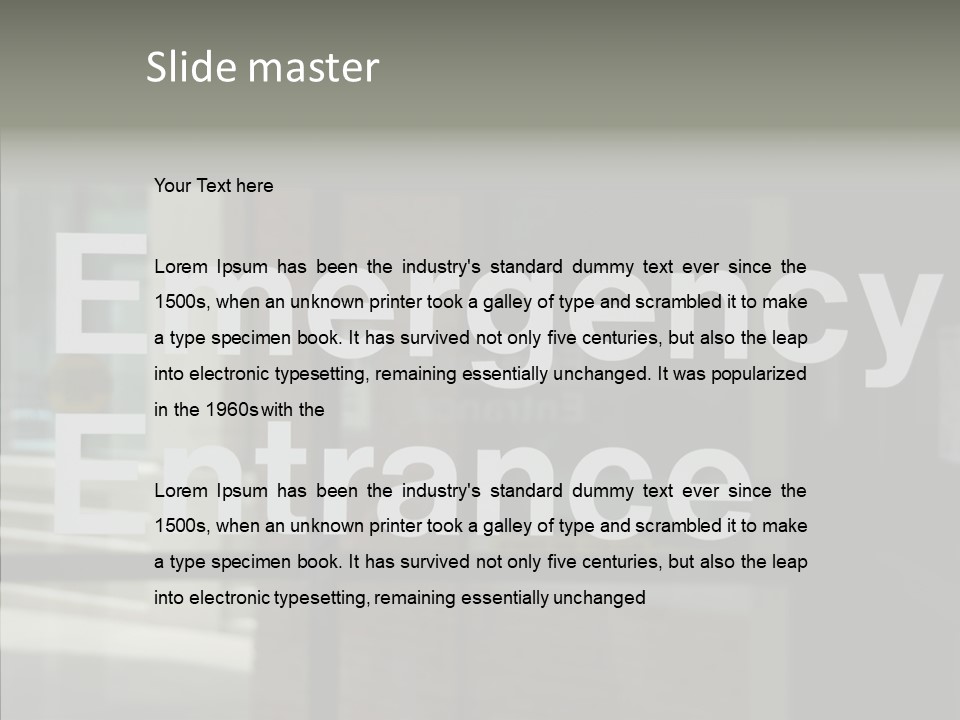 Young  Closeup PowerPoint Template