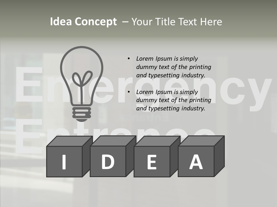 Young  Closeup PowerPoint Template