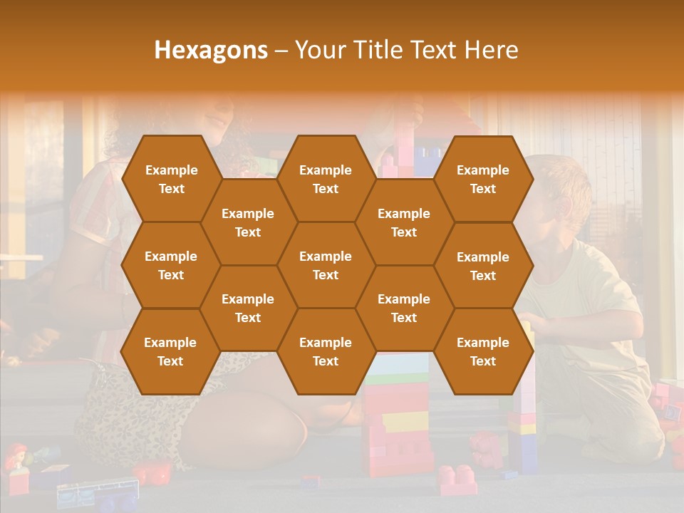 Young  Elder PowerPoint Template