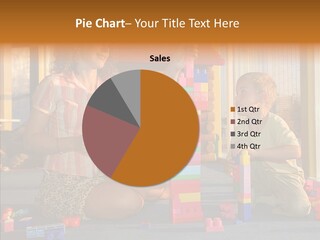 Young  Elder PowerPoint Template