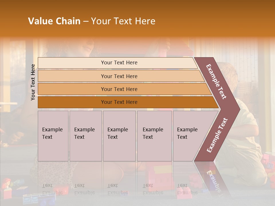 Young  Elder PowerPoint Template