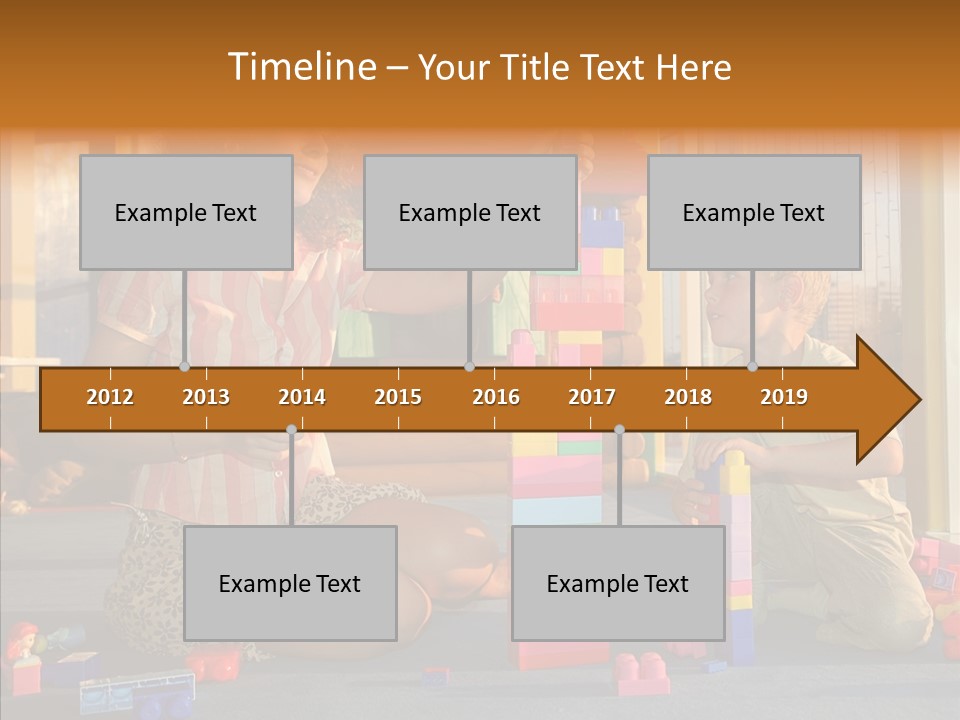 Young  Elder PowerPoint Template