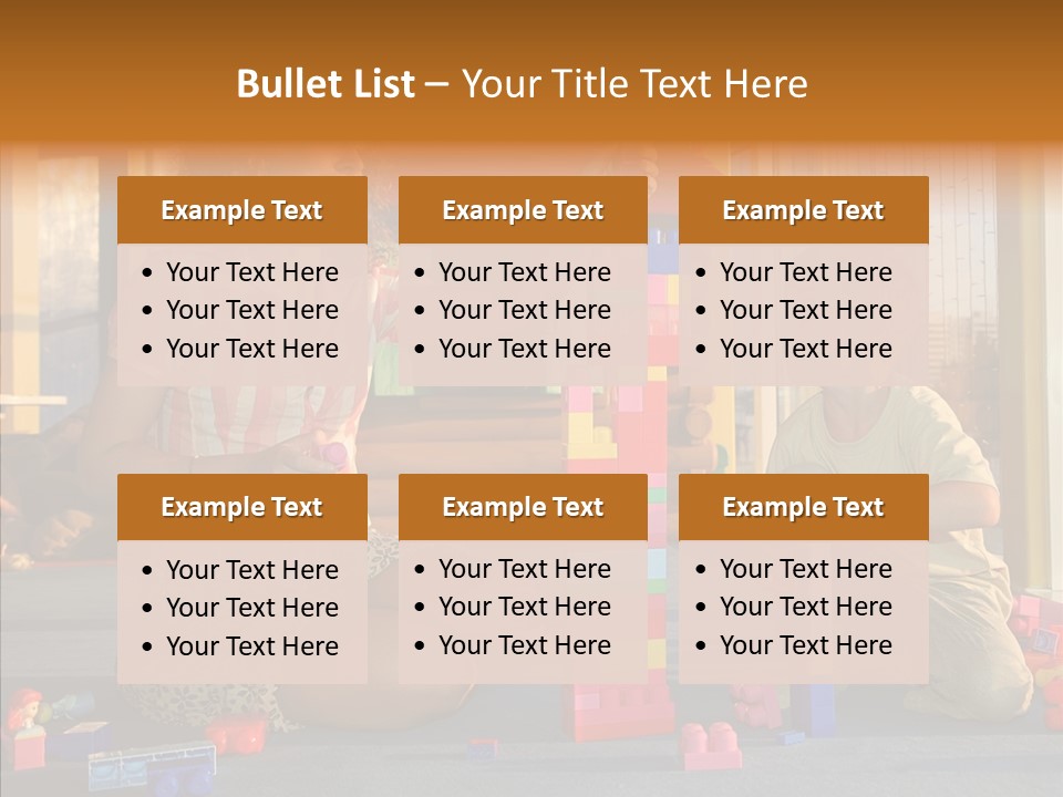 Young  Elder PowerPoint Template