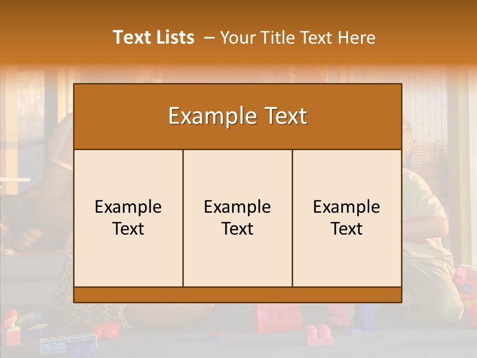 Young  Elder PowerPoint Template