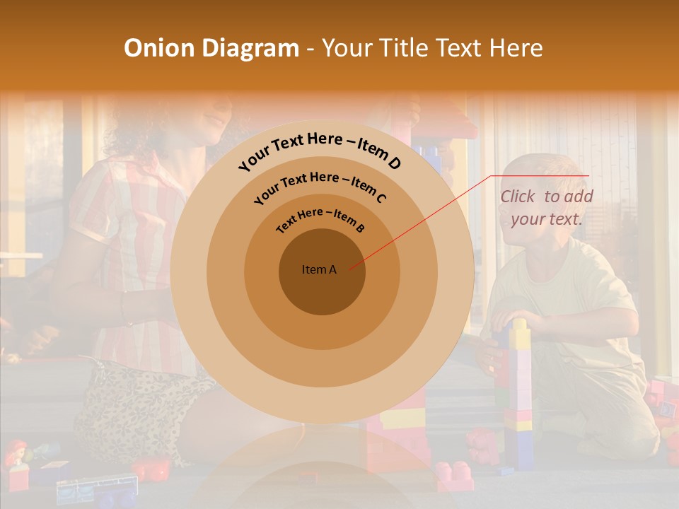 Young  Elder PowerPoint Template