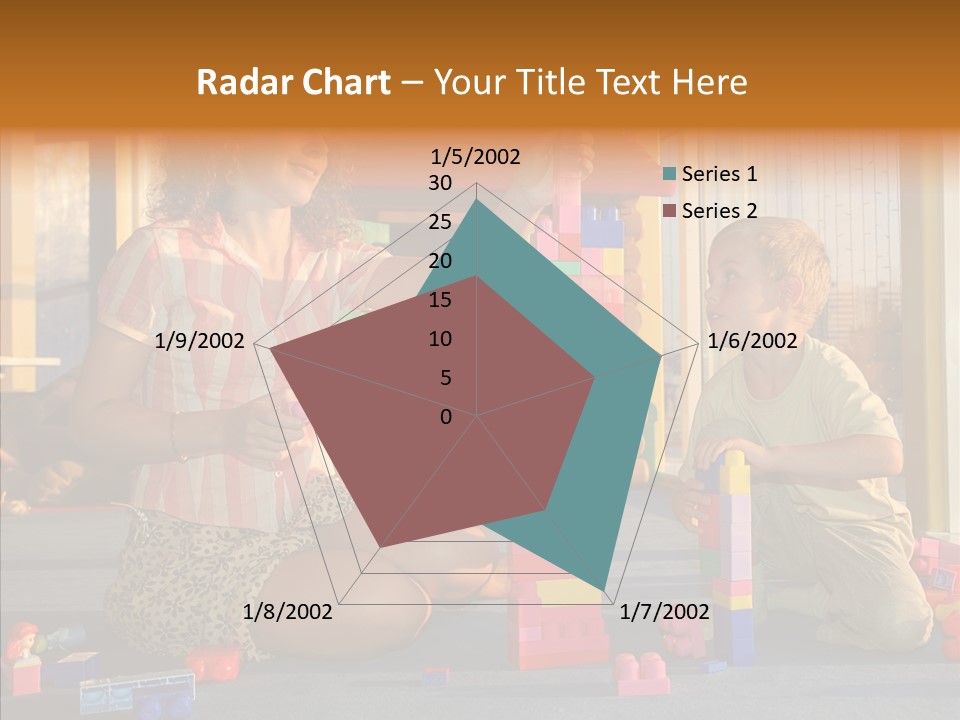 Young  Elder PowerPoint Template