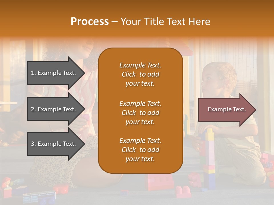 Young  Elder PowerPoint Template
