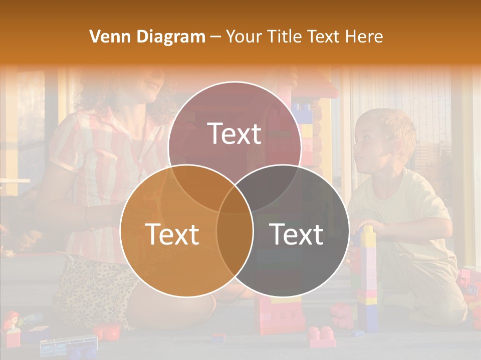 Young  Elder PowerPoint Template