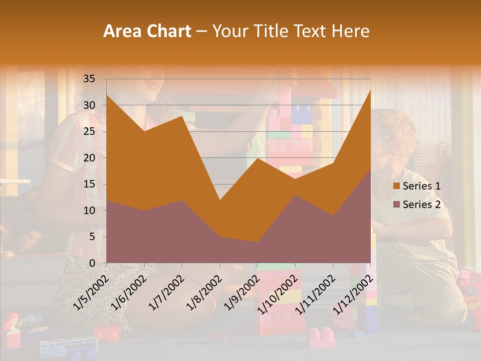 Young  Elder PowerPoint Template