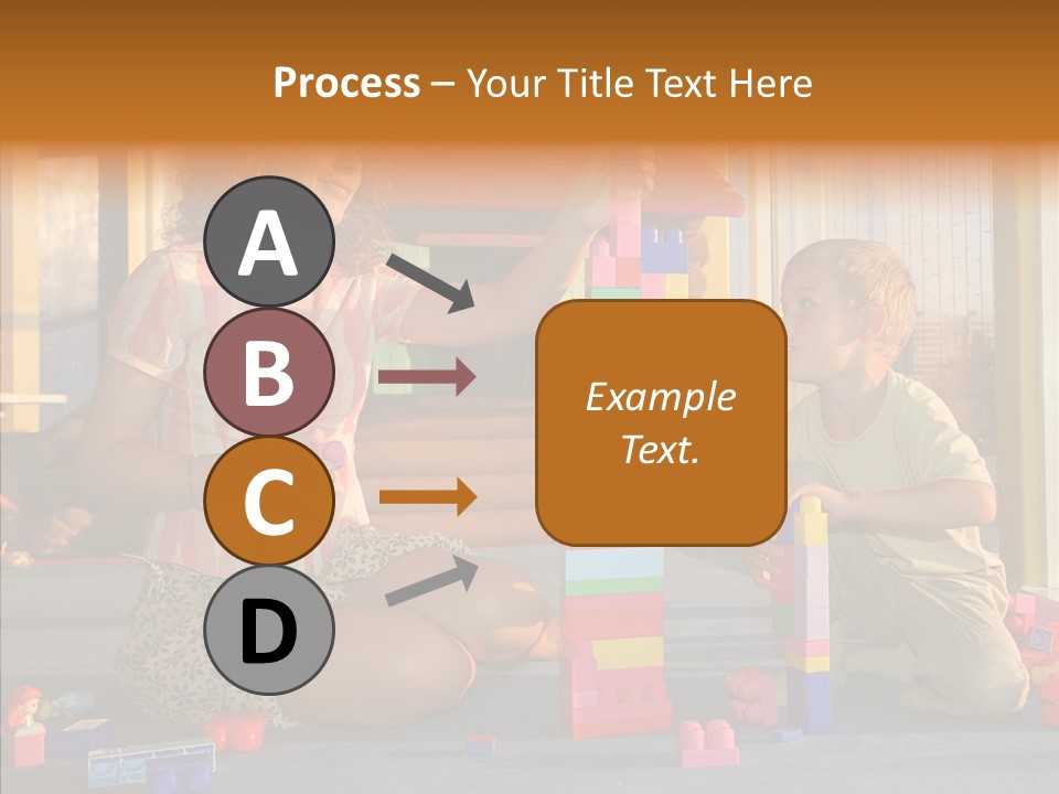 Young  Elder PowerPoint Template