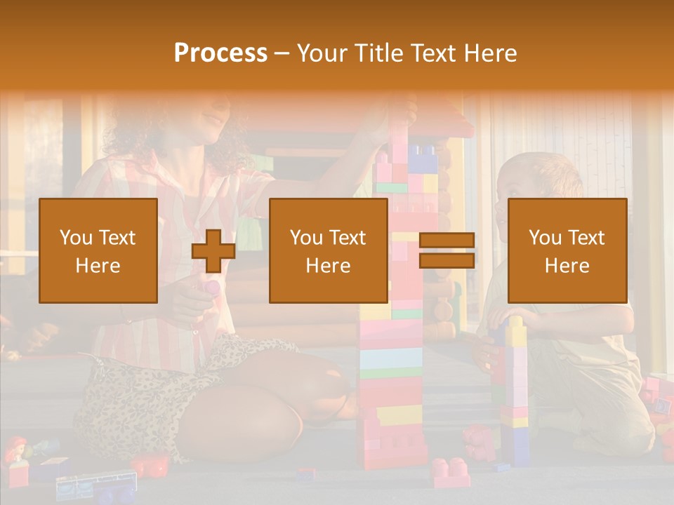 Young  Elder PowerPoint Template