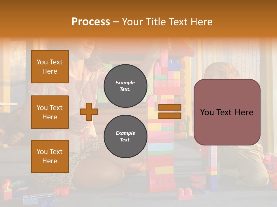 Young  Elder PowerPoint Template